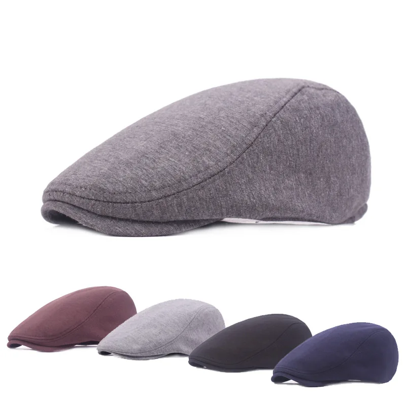 New woolen caps Men's simple berets Casual retro forward caps Spring and autumn sunhats Female hats
New woolen caps Men's simple berets Casual retro forward caps Spring and autumn sunhats Female hats