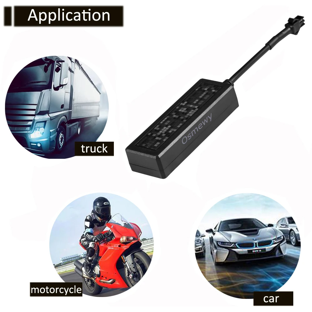 Motorcycles Car Electric Bicycle GPS Tracker oil off alarm Anti-Theft Vibration Locator GSM ACC detection Online Tracking Device
Motorcycles Car Electric Bicycle GPS Tracker oil off alarm Anti-Theft Vibration Locator GSM ACC detection Online Tracking Device