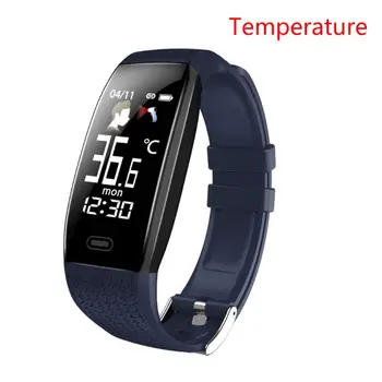 T5 Smart Watch Temperature Heart Rate Monitor Fitness Traker Bluetooth Bracelet X3UA
T5 Smart Watch Temperature Heart Rate Monitor Fitness Traker Bluetooth Bracelet X3UA