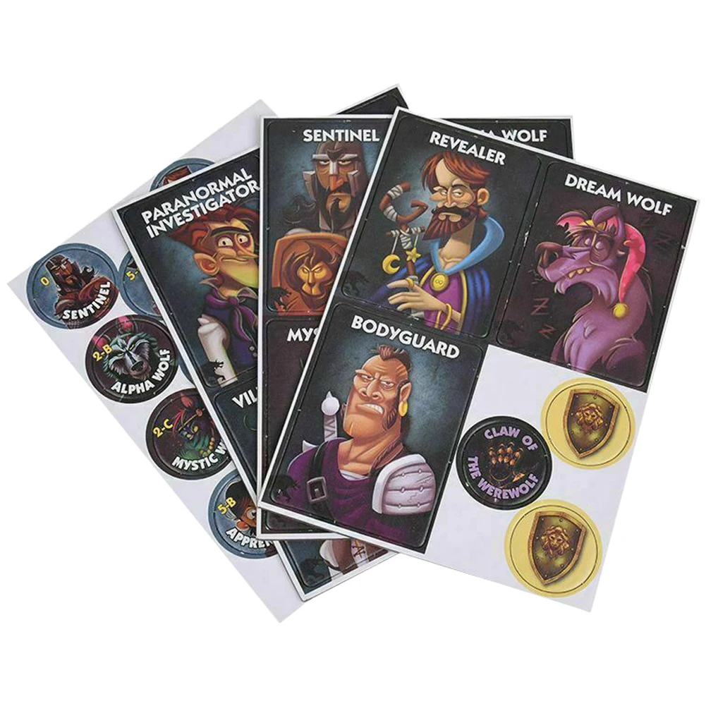 Party Family Educational Toy Picnic Friend Interactive Paper Werewolf Cards Game Home English Version Acting Travel Accessories
Party Family Educational Toy Picnic Friend Interactive Paper Werewolf Cards Game Home English Version Acting Travel Accessories