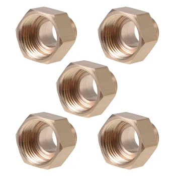 uxcell Brass Threaded Pipe Fitting G3/8 Male x G1/2 Female Hex Bushing Adapter 20.7mm Length 5pcs
uxcell Brass Threaded Pipe Fitting G3/8 Male x G1/2 Female Hex Bushing Adapter 20.7mm Length 5pcs