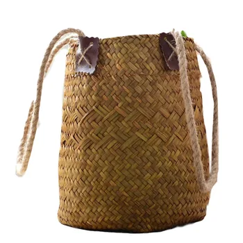 Natural material garden grass flower basket flowerpot hand woven rattan bamboo weaving living room decorative flower war
Natural material garden grass flower basket flowerpot hand woven rattan bamboo weaving living room decorative flower war