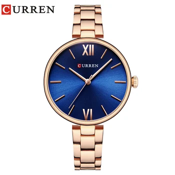 CURREN New luxury Casual Analog Quartz Watch Women Wrist Watch Dress Fashion Watch Female Clock Relogio Feminino reloj mujer
CURREN New luxury Casual Analog Quartz Watch Women Wrist Watch Dress Fashion Watch Female Clock Relogio Feminino reloj mujer