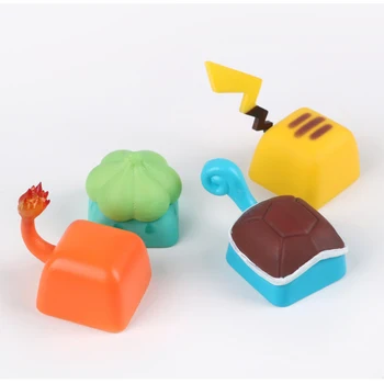 For Cherry Mx Switch Mechanical Gaming Keyboard Use SA R1 For Pokemon Pikachu Little Fire Dragon Frog Seed Design Resin Keycaps
For Cherry Mx Switch Mechanical Gaming Keyboard Use SA R1 For Pokemon Pikachu Little Fire Dragon Frog Seed Design Resin Keycaps
