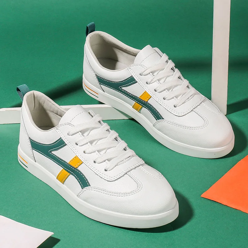 Women casual white shoes fashion wild sports shoes soft and comfortable wear-resistant non-slip sweat-absorbent breathable flat
Women casual white shoes fashion wild sports shoes soft and comfortable wear-resistant non-slip sweat-absorbent breathable flat