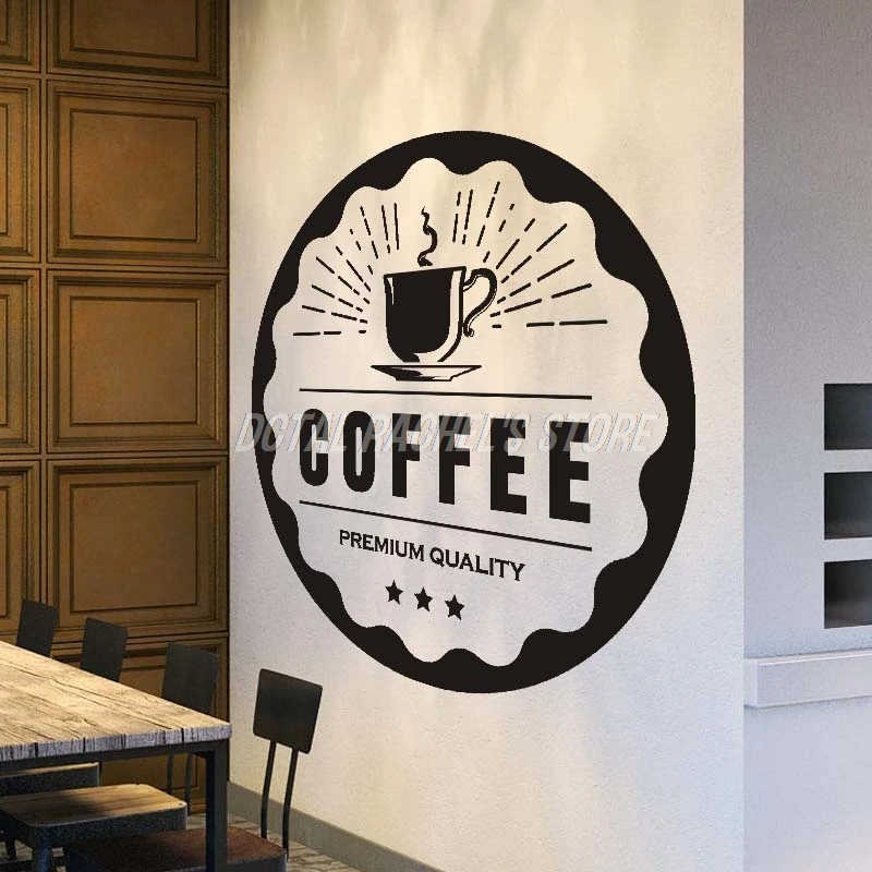 Coffee Shop Sign Premium Quality Logo Cafe Decor Highest Quality Wall Cup Decal Sticker Vinyl
Coffee Shop Sign Premium Quality Logo Cafe Decor Highest Quality Wall Cup Decal Sticker Vinyl
