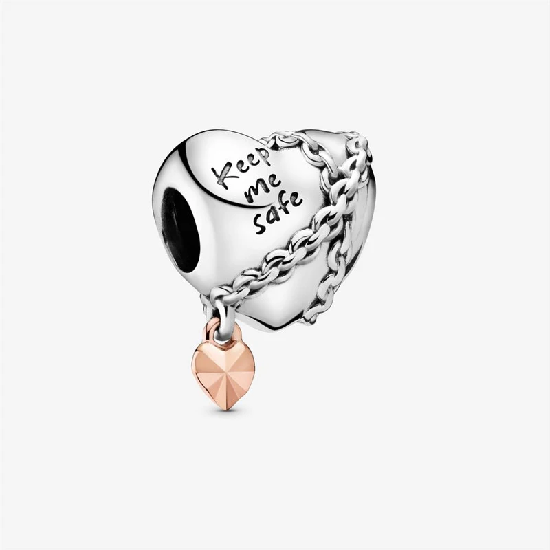 New 2019 Chained Heart Beads for Charms Bracelets Women DIY Silver 925 Jewelry Rose Golden Lock Charm Beads for Jewelry Making
New 2019 Chained Heart Beads for Charms Bracelets Women DIY Silver 925 Jewelry Rose Golden Lock Charm Beads for Jewelry Making