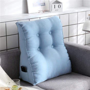 Nordic Triangle Chair Cushion Couch Pillow Siold Color Backrest Office Large Lumbar Support Bedside Cushion Bed Neck Gift FK251
Nordic Triangle Chair Cushion Couch Pillow Siold Color Backrest Office Large Lumbar Support Bedside Cushion Bed Neck Gift FK251