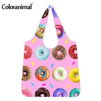 Coloranimal Colorful 3d Donuts Print Women Shopper Bags Grocery Bags Ladies Big Storage Eco-Friendly Bags Protable Shopping Bags
Coloranimal Colorful 3d Donuts Print Women Shopper Bags Grocery Bags Ladies Big Storage Eco-Friendly Bags Protable Shopping Bags
