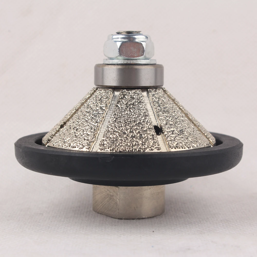 Vacuum Brazed Hand Profiler Wheel Bevel 5-20 mm Diamond Profile Grinding Wheel For Angle Grinder On Granite Marble Stone
