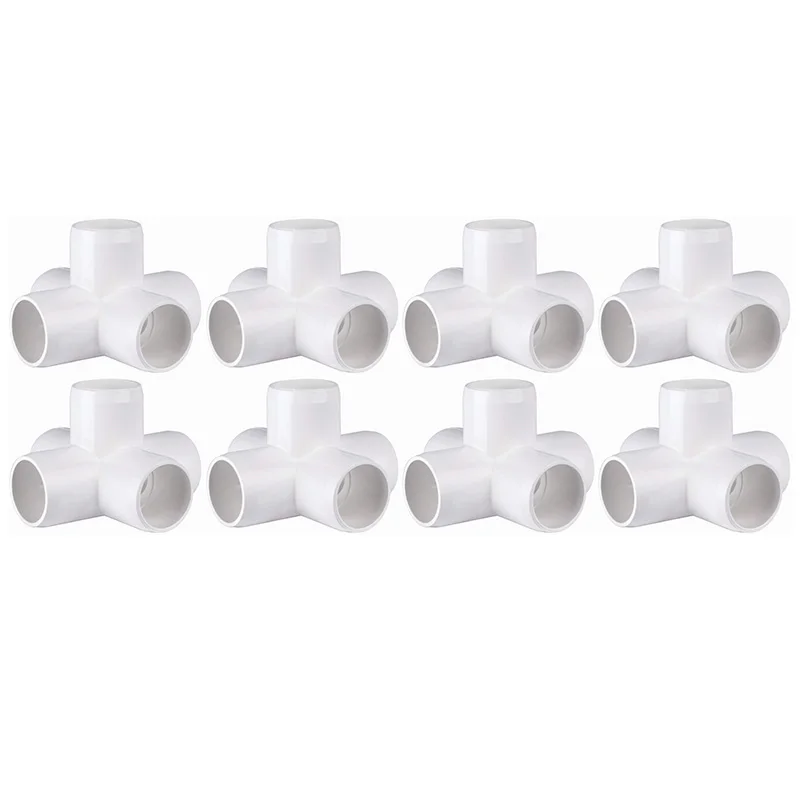PVC Pipe Fittings for Building Furniture and Cool Structures(1 Inch, 5-Way Elbow, Pack of 8)
PVC Pipe Fittings for Building Furniture and Cool Structures(1 Inch, 5-Way Elbow, Pack of 8)