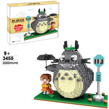 Cartoon Toys Blocks Model Toys Small Diamond Small Particle Building Blocks Insert Toy Animation Mario Totoro Model
Cartoon Toys Blocks Model Toys Small Diamond Small Particle Building Blocks Insert Toy Animation Mario Totoro Model