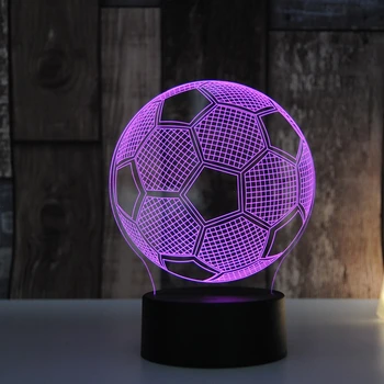 Football Night Light Strange 3D Slide Colorful Touch Color Change Decoration Led Small Table Lamp Bedroom Light Holiday Gift
Football Night Light Strange 3D Slide Colorful Touch Color Change Decoration Led Small Table Lamp Bedroom Light Holiday Gift