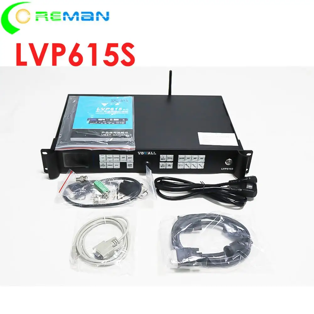 Lowest price led video wall wifi video processor lvp615S HDMI DVI SID input VDWALL video processor for 2 sending card
Lowest price led video wall wifi video processor lvp615S HDMI DVI SID input VDWALL video processor for 2 sending card