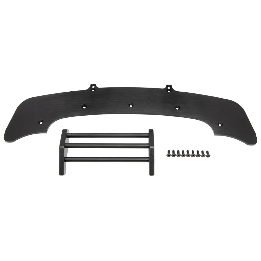 Переднее шасси Mayitr из углеродного волокна + комплект для бампера с плоской головкой из нержавеющей стали, запасные части для радиоуправляемых автомобилей, 1 шт. 
Переднее шасси Mayitr из углеродного волокна + комплект для бампера с плоской головкой из нержавеющей стали, запасные части для радиоуправляемых автомобилей, 1 шт.