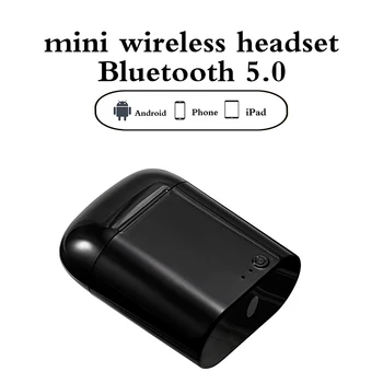 BOHM i7mini Air Wireless Headphone Bluetooth 5.0 Earphone Mini Earbuds with charging box Sport Headset for Android phone
BOHM i7mini Air Wireless Headphone Bluetooth 5.0 Earphone Mini Earbuds with charging box Sport Headset for Android phone