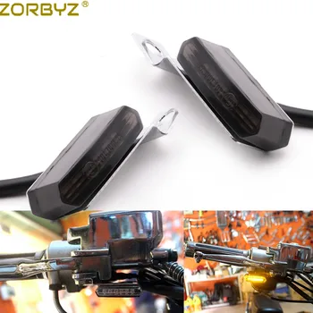 ZORBYZ Universal Motorcycle Chrome 12V Mini LED Flowing Water Turn Signals Indicator Blinker Light For Harley BMW Triumph
ZORBYZ Universal Motorcycle Chrome 12V Mini LED Flowing Water Turn Signals Indicator Blinker Light For Harley BMW Triumph