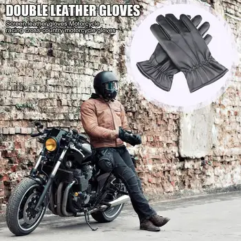 Durable Cycling Gloves Classic Delicate Touch Screen PU Leather Driving Gloves Motorcycle Fleece Cycling Warm Gloves
Durable Cycling Gloves Classic Delicate Touch Screen PU Leather Driving Gloves Motorcycle Fleece Cycling Warm Gloves