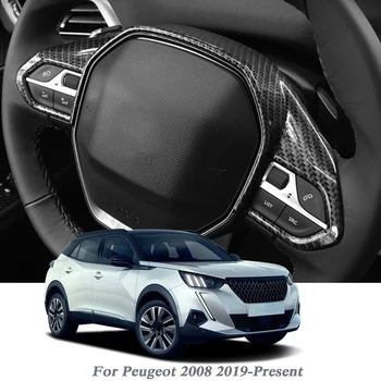 ABS Car Styling For Peugeot 2008 2019-Present Car Steering Wheel Sequins Internal Interior Frame Auto Accessory
ABS Car Styling For Peugeot 2008 2019-Present Car Steering Wheel Sequins Internal Interior Frame Auto Accessory