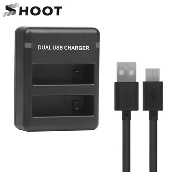 SHOOT AHDBT-401 USB Dual Port Battery Charger for Gopro Hero 7 6 5 4 Black Silver Camera with USB Cable Go pro Hero 6 Accessory
SHOOT AHDBT-401 USB Dual Port Battery Charger for Gopro Hero 7 6 5 4 Black Silver Camera with USB Cable Go pro Hero 6 Accessory