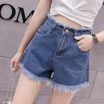 Denim Shorts Female 2020 Summer High Waist Large Size Loose Korean Version Was Thin and Versatile New Wide Leg Hot Pants
Denim Shorts Female 2020 Summer High Waist Large Size Loose Korean Version Was Thin and Versatile New Wide Leg Hot Pants