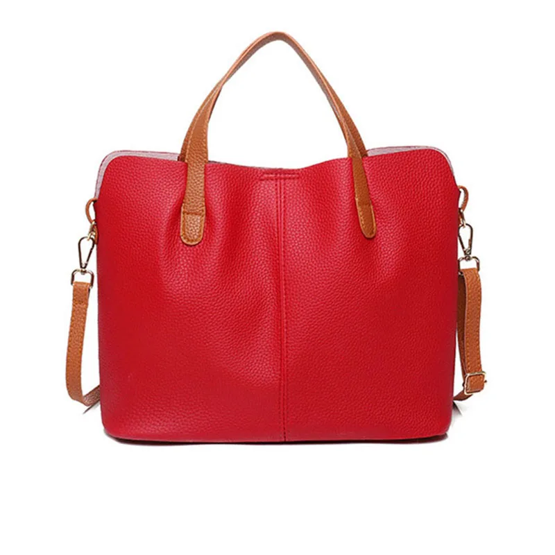 Women Soft Leather Handbag Fashion Solid Color Lychee Pattern Shoulder Messenger Bag Shopping Wallet Female Business Bags SS7500
Women Soft Leather Handbag Fashion Solid Color Lychee Pattern Shoulder Messenger Bag Shopping Wallet Female Business Bags SS7500