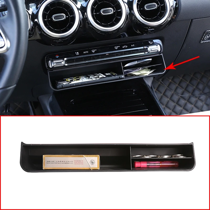 ABS Black Central Control Storage Box Trim For Mercedes Benz B GLB GLE GLS Class W247 X247 W167 X167 2020 Car Accessories
ABS Black Central Control Storage Box Trim For Mercedes Benz B GLB GLE GLS Class W247 X247 W167 X167 2020 Car Accessories