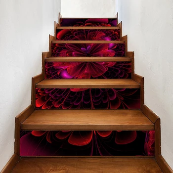 Home Decor 3d stairs Sticker flower abstract Self Adhesive Print Art Waterproof paper Mural Wardrobe Renovation Decal Pictures
Home Decor 3d stairs Sticker flower abstract Self Adhesive Print Art Waterproof paper Mural Wardrobe Renovation Decal Pictures