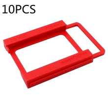 10 Pcs 2.5" To 3.5" Adapter SSD HDD Mounting Bracket Tray Caddy Bay Suitable For All PC Cases Plastic Red Color
10 Pcs 2.5" To 3.5" Adapter SSD HDD Mounting Bracket Tray Caddy Bay Suitable For All PC Cases Plastic Red Color
