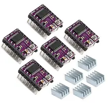 5pcs/lot DRV8825 Stepper Motor Driver Module for 3D Printer RepRap 4 RAMPS1.4 StepStick
5pcs/lot DRV8825 Stepper Motor Driver Module for 3D Printer RepRap 4 RAMPS1.4 StepStick