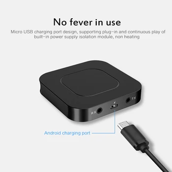 Bluetooth 5.0 Wireless Transmitter Receiver AUX / RCA Compatible Adapter for PC Home Theater Headphone Player
Bluetooth 5.0 Wireless Transmitter Receiver AUX / RCA Compatible Adapter for PC Home Theater Headphone Player
