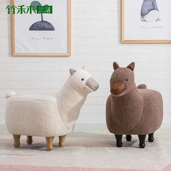 Creative Shoes Bench Stool Alpaca Animal Beast Cushion Children Sitting Stool Personality Ottoman Sofa Test Shoes Stool Dotomy
Creative Shoes Bench Stool Alpaca Animal Beast Cushion Children Sitting Stool Personality Ottoman Sofa Test Shoes Stool Dotomy