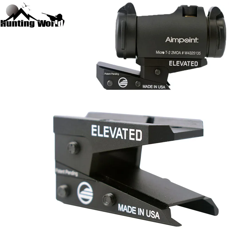 Tactical Adjustable Height Slide Red Dot Mount Adapter Riser Sight Mount for Hunting T1 T2 /Aimpoint T-1 T-2 /MRO/RMR/Holosun
Tactical Adjustable Height Slide Red Dot Mount Adapter Riser Sight Mount for Hunting T1 T2 /Aimpoint T-1 T-2 /MRO/RMR/Holosun