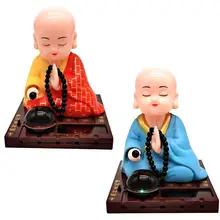 Cute Solar Powered Toy Buddhist Monk Figure Dancing Swing Figure Model Toy Dashboard Car Desk Ornament 
Cute Solar Powered Toy Buddhist Monk Figure Dancing Swing Figure Model Toy Dashboard Car Desk Ornament