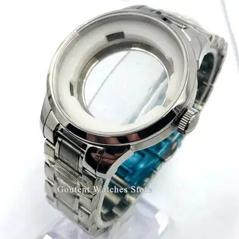 New Watch Case 39mm Sapphire Glass Stainless Steel Crown Watch Case Fit ETA 2836 Miyota 8205/8215/821A,mingzhu DG2813 Movement
New Watch Case 39mm Sapphire Glass Stainless Steel Crown Watch Case Fit ETA 2836 Miyota 8205/8215/821A,mingzhu DG2813 Movement