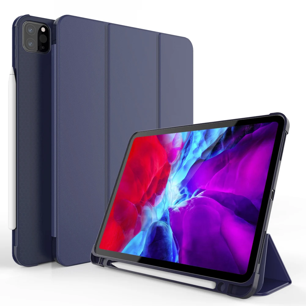 For iPad Pro 11 Case 2020 For iPad Pro 11 2018 Magnetic with Pencil Holder Soft TPU Smart Cover for iPad Pro 2020 11 inch Case
For iPad Pro 11 Case 2020 For iPad Pro 11 2018 Magnetic with Pencil Holder Soft TPU Smart Cover for iPad Pro 2020 11 inch Case