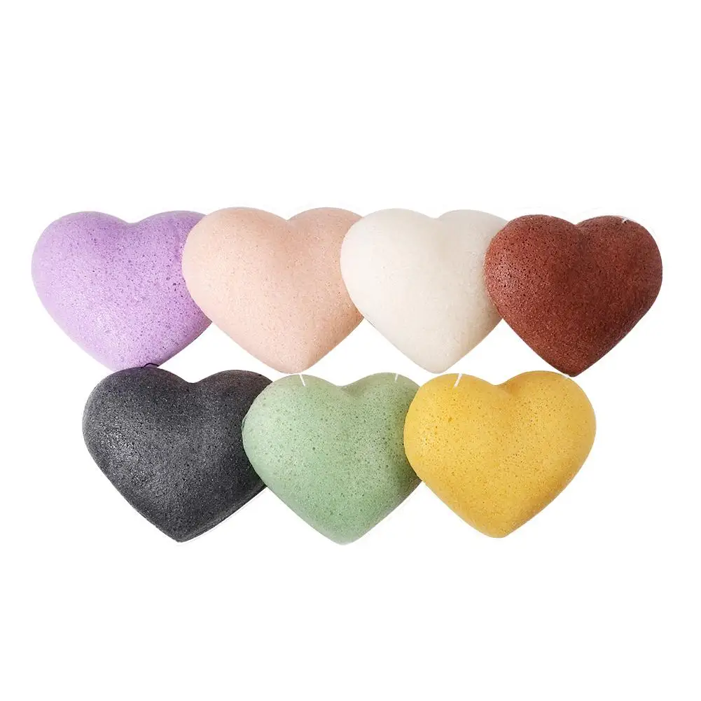 Natural Heart Shape Microfiber Fiber Face Wash Clean Konjac Sponge For Washing Cleansing Esponja Maquiagem Conjunto
Natural Heart Shape Microfiber Fiber Face Wash Clean Konjac Sponge For Washing Cleansing Esponja Maquiagem Conjunto