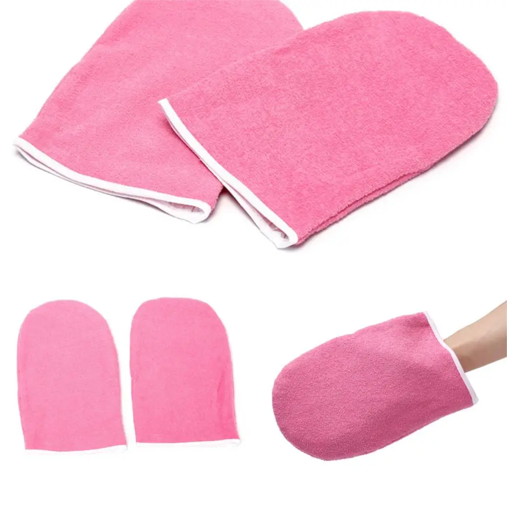 2pcs Paraffin Wax Protection SPA Hand Foot Gloves Warmer Heater | Красота и здоровье