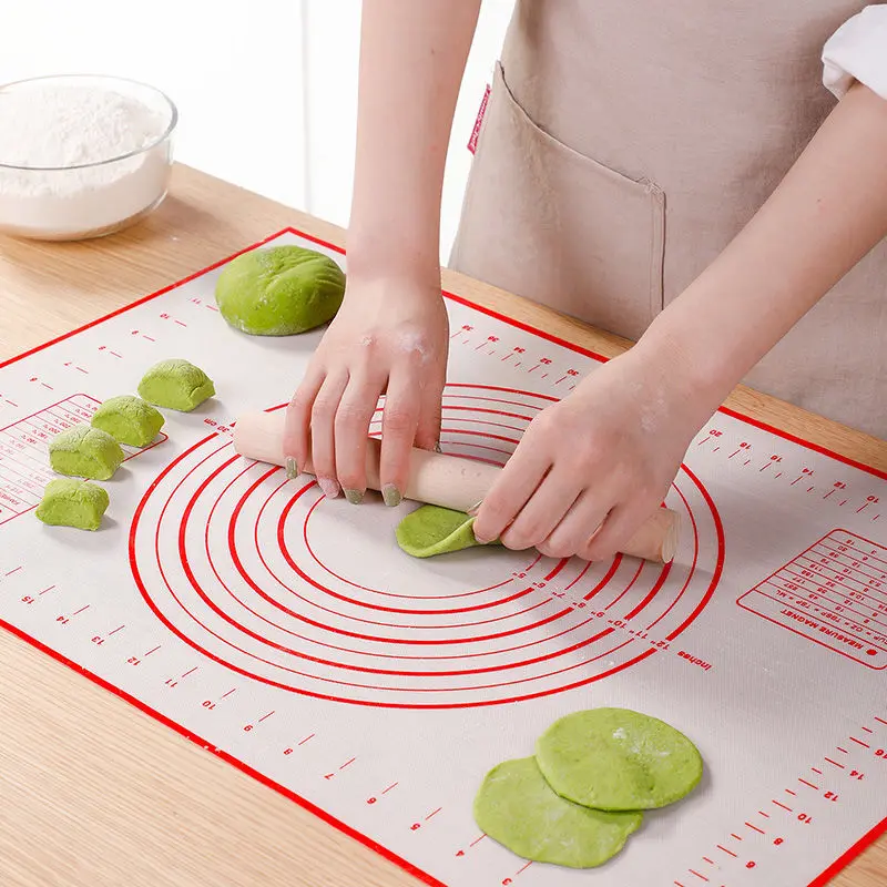 Non-stick Kneading Pad Reusable 3 Sizes Silicone Baking Mat Rolling Dough Pizza Desserts Pastry Tools Kitchen Accessories
Non-stick Kneading Pad Reusable 3 Sizes Silicone Baking Mat Rolling Dough Pizza Desserts Pastry Tools Kitchen Accessories