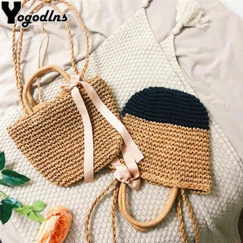 Straw Bags for Women Summer Rattan Bag Handmade Woven Beach Bag Bohemia Bali Handbag bolsos
Straw Bags for Women Summer Rattan Bag Handmade Woven Beach Bag Bohemia Bali Handbag bolsos