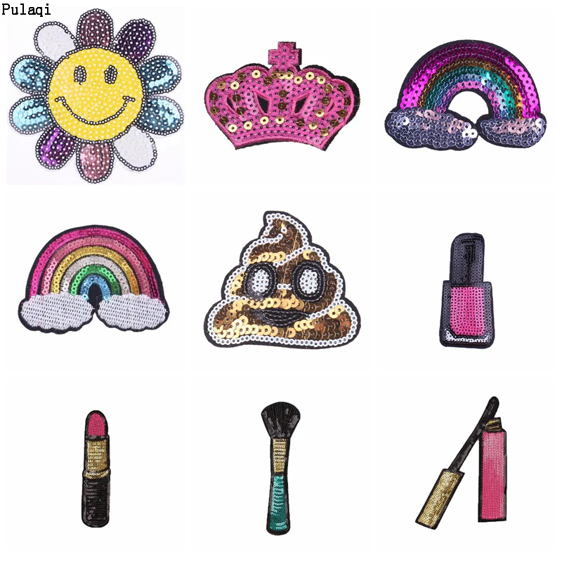 Pulaqi DIY Cosmetics Reflective Clothing Stickers Thermocollant Patches Clothing Sequin Patches For Clothes Applique On Clothes
Pulaqi DIY Cosmetics Reflective Clothing Stickers Thermocollant Patches Clothing Sequin Patches For Clothes Applique On Clothes