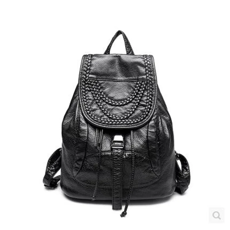2016 Summer New Style Europe And America-Style Soft Leather Backpack WOMEN'S Bag Travel STUDENT'S Backpack
2016 Summer New Style Europe And America-Style Soft Leather Backpack WOMEN'S Bag Travel STUDENT'S Backpack