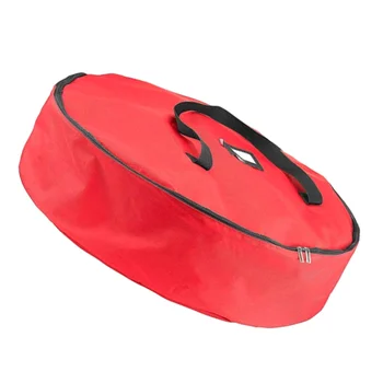 1pc Christmas Wreath Storage Bag Waterproof Oxford Cloth Wreath Storage Bag Gift Bag for Home Use 
1pc Christmas Wreath Storage Bag Waterproof Oxford Cloth Wreath Storage Bag Gift Bag for Home Use