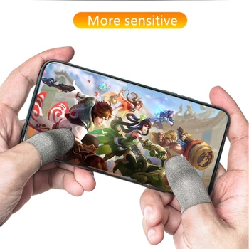 Upgrad Mobile Phone Finger Pubg Sweat Gaming Gloves Touch Screen Thumb Sleeve for Fortnite Gatillos Breathable Finger Controller
Upgrad Mobile Phone Finger Pubg Sweat Gaming Gloves Touch Screen Thumb Sleeve for Fortnite Gatillos Breathable Finger Controller