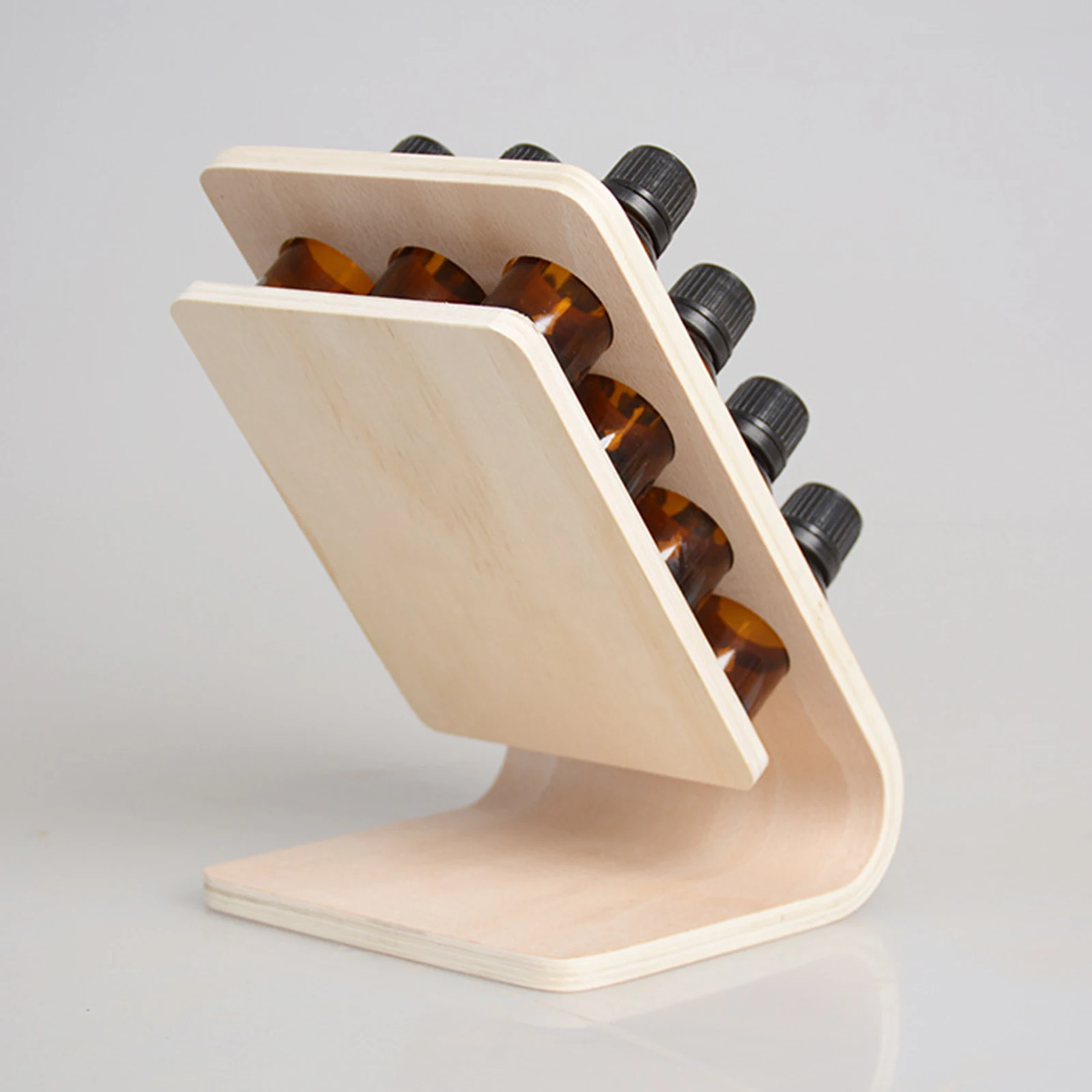 12 Slots 15ML Rectangle Shape Wooden Essential Oil Display Stand Holder Perfume Rack for Roller Bottles/Dropper Bottle
12 Slots 15ML Rectangle Shape Wooden Essential Oil Display Stand Holder Perfume Rack for Roller Bottles/Dropper Bottle