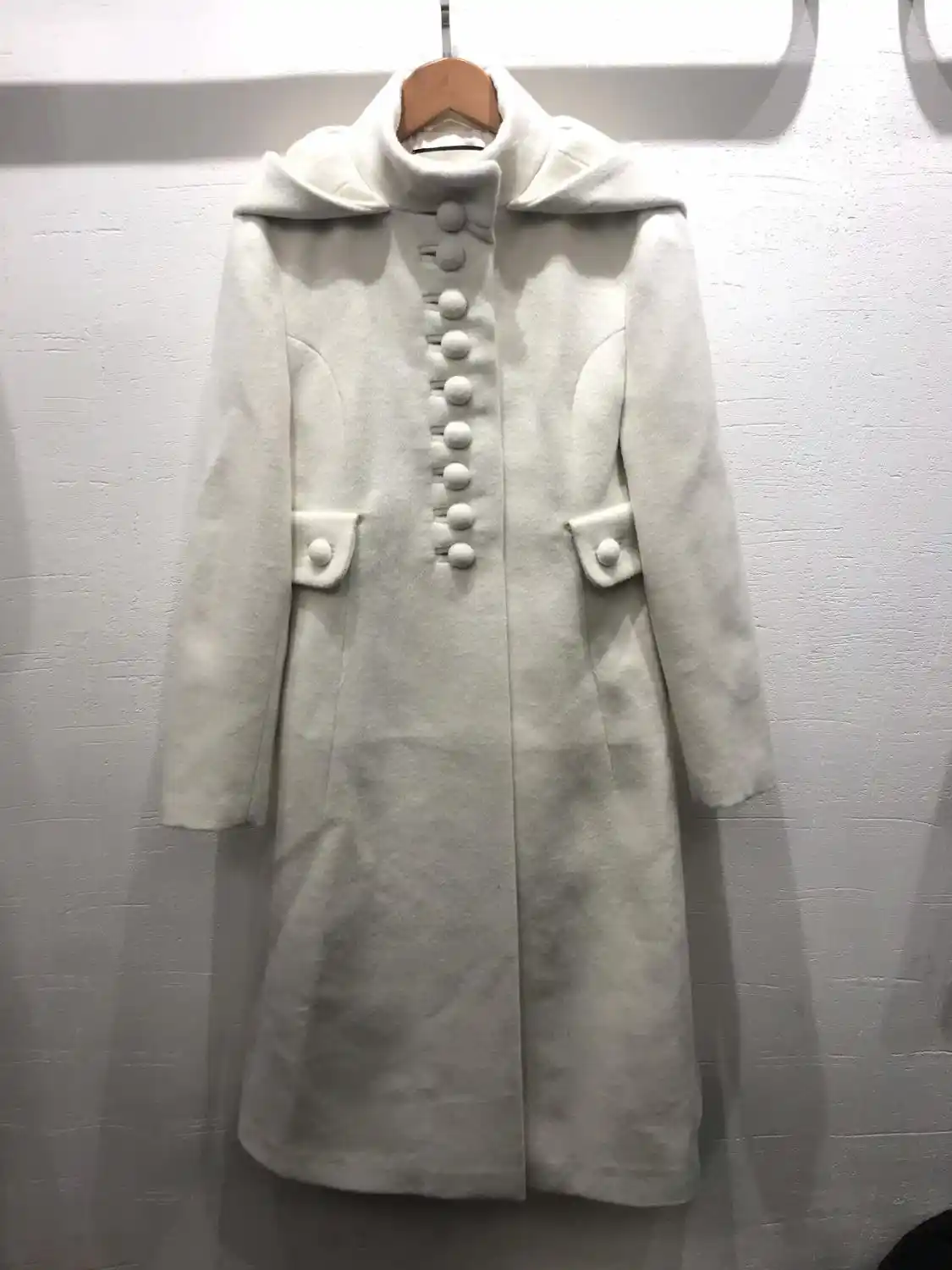 2019 fashion new women tweed jacket coat female autumn white