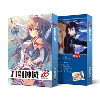 30pcs Anime Cards Sword Art Online Alicization Postcard Greeting Card Message Card Christmas Gift Toys for Children
30pcs Anime Cards Sword Art Online Alicization Postcard Greeting Card Message Card Christmas Gift Toys for Children