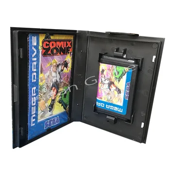 Latest 16 Bit MD Game Card For Sega Mega Comix Zone The New Generation Cover With Retail Box and Manual
Latest 16 Bit MD Game Card For Sega Mega Comix Zone The New Generation Cover With Retail Box and Manual