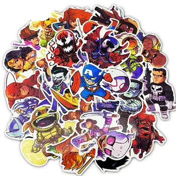 50pcs/lot Superhero Sticker Luggage Laptop Guitar Captain America Wonder Woman Sticker Decals 
50pcs/lot Superhero Sticker Luggage Laptop Guitar Captain America Wonder Woman Sticker Decals