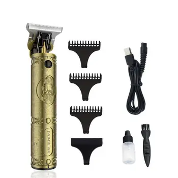 Electric Pro T-outliner Trimmer Men Hair Clipper Carving Carbon Fiber Metal Powerful Baldheaded Cordless 0mm Hair Cutting
Electric Pro T-outliner Trimmer Men Hair Clipper Carving Carbon Fiber Metal Powerful Baldheaded Cordless 0mm Hair Cutting
